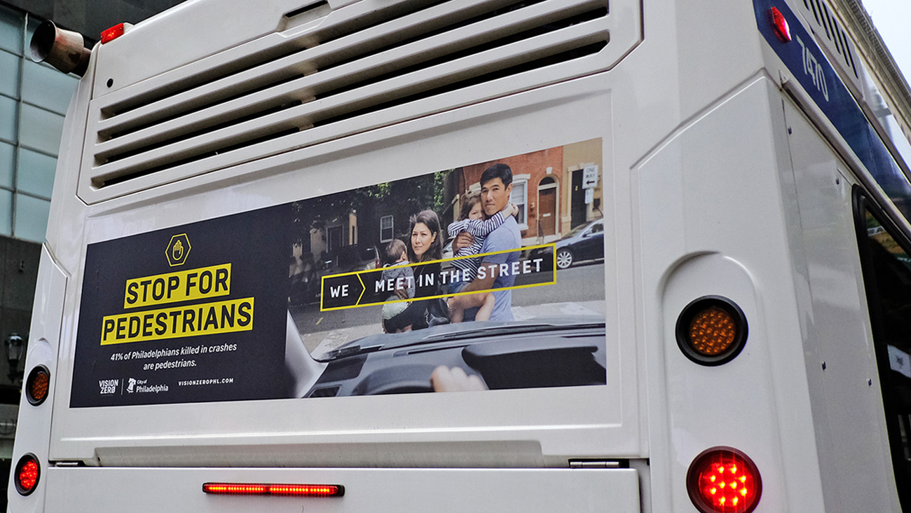 Vision Zero Septa Bus Tail Ad